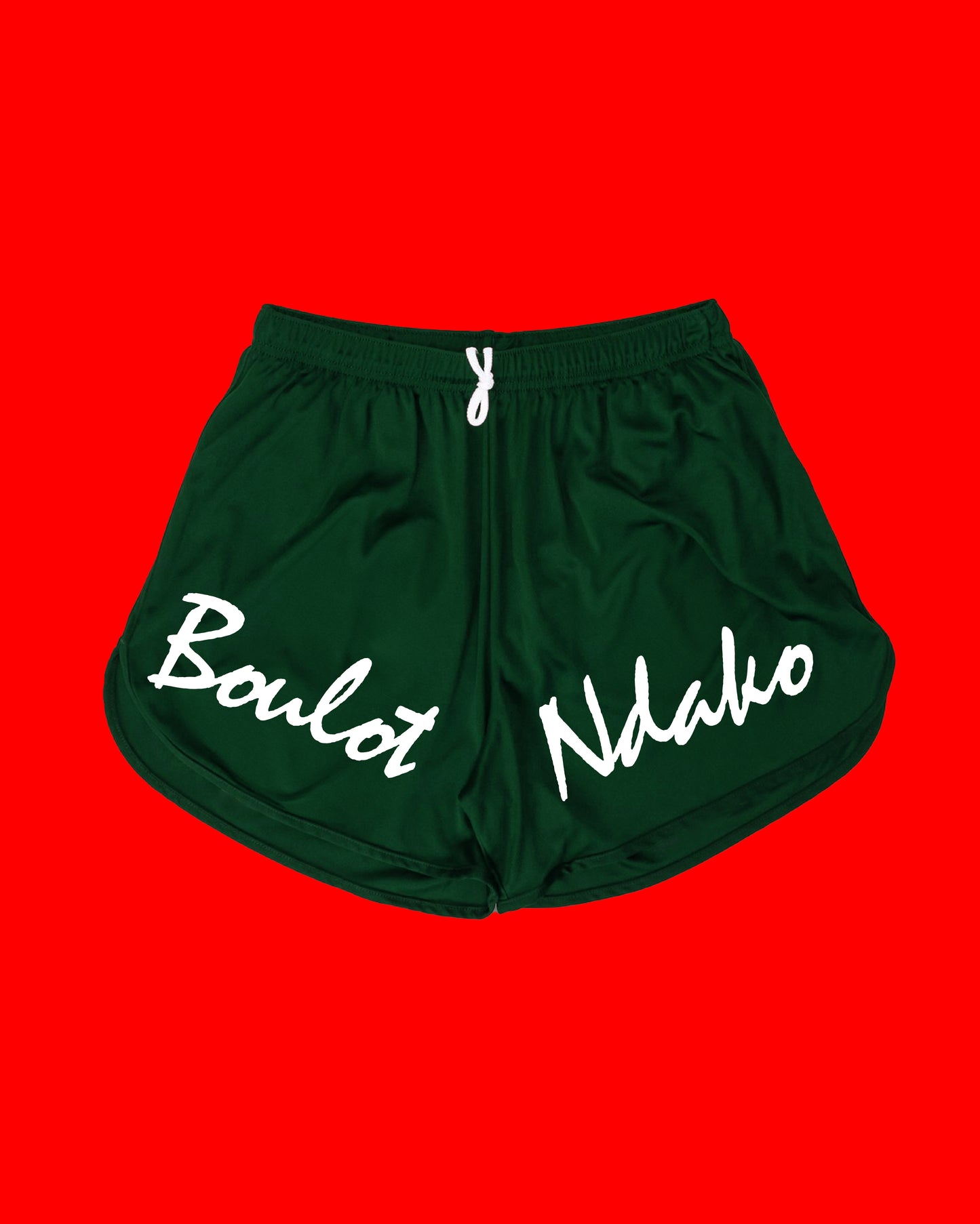Boulot Ndako Short With Pockets (Forest Green)