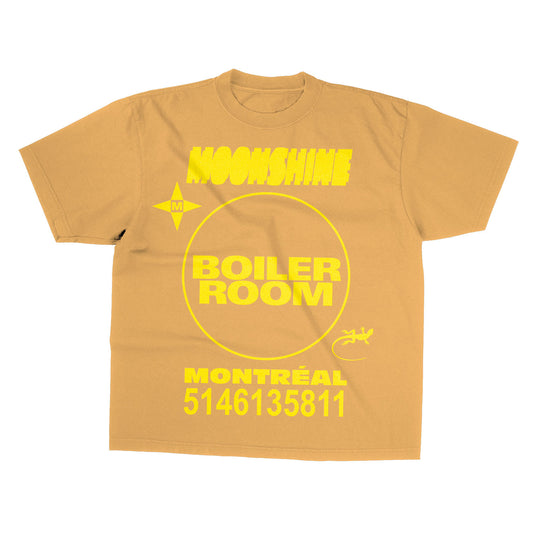 Moonshine x Boiler  T-shirt (Kaki)